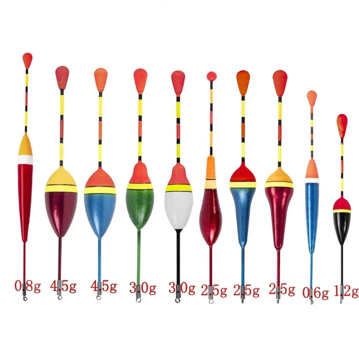 Kit 10 Boyas Surtidas