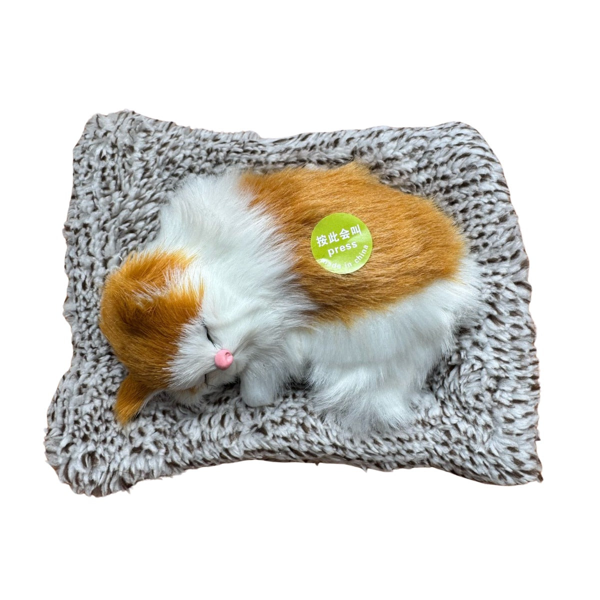 Gato Dormilon de Peluche