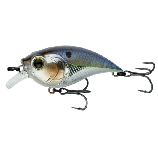 Señuelo - 6th Sense Curve Finesse Squarebill - Chrome Threadfin